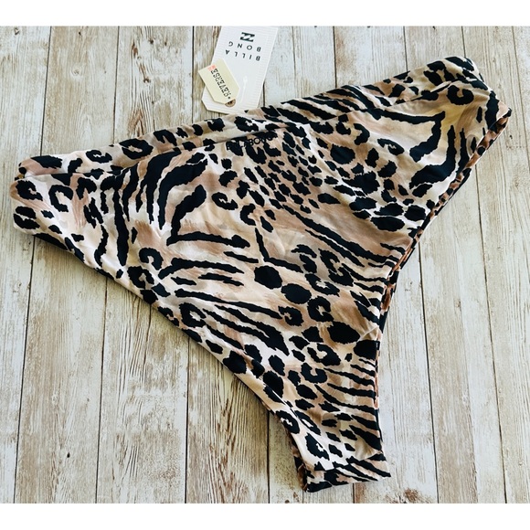 🔆 Billabong Wild Waves High Rise Bikini Bottom - Picture 9 of 11